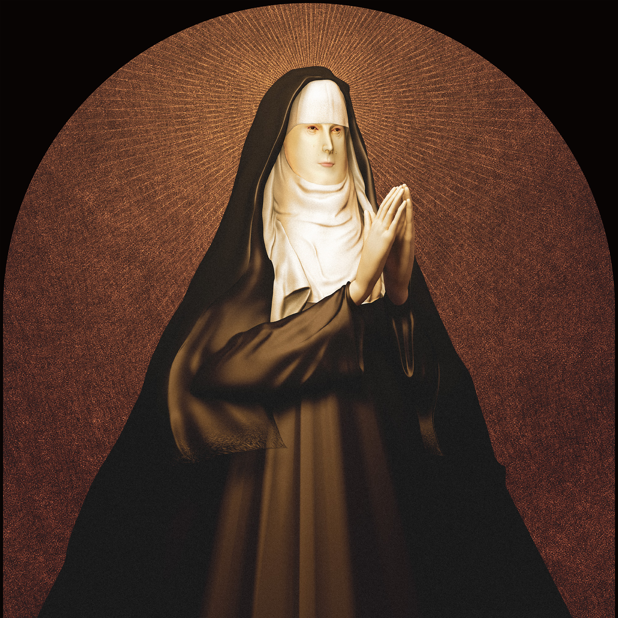 パイロンワールドに再構築された悲しみの聖母 2020（篠原良太展 パイロンズ）